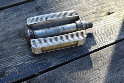 Bike bicycle pedal left retro vintage withe