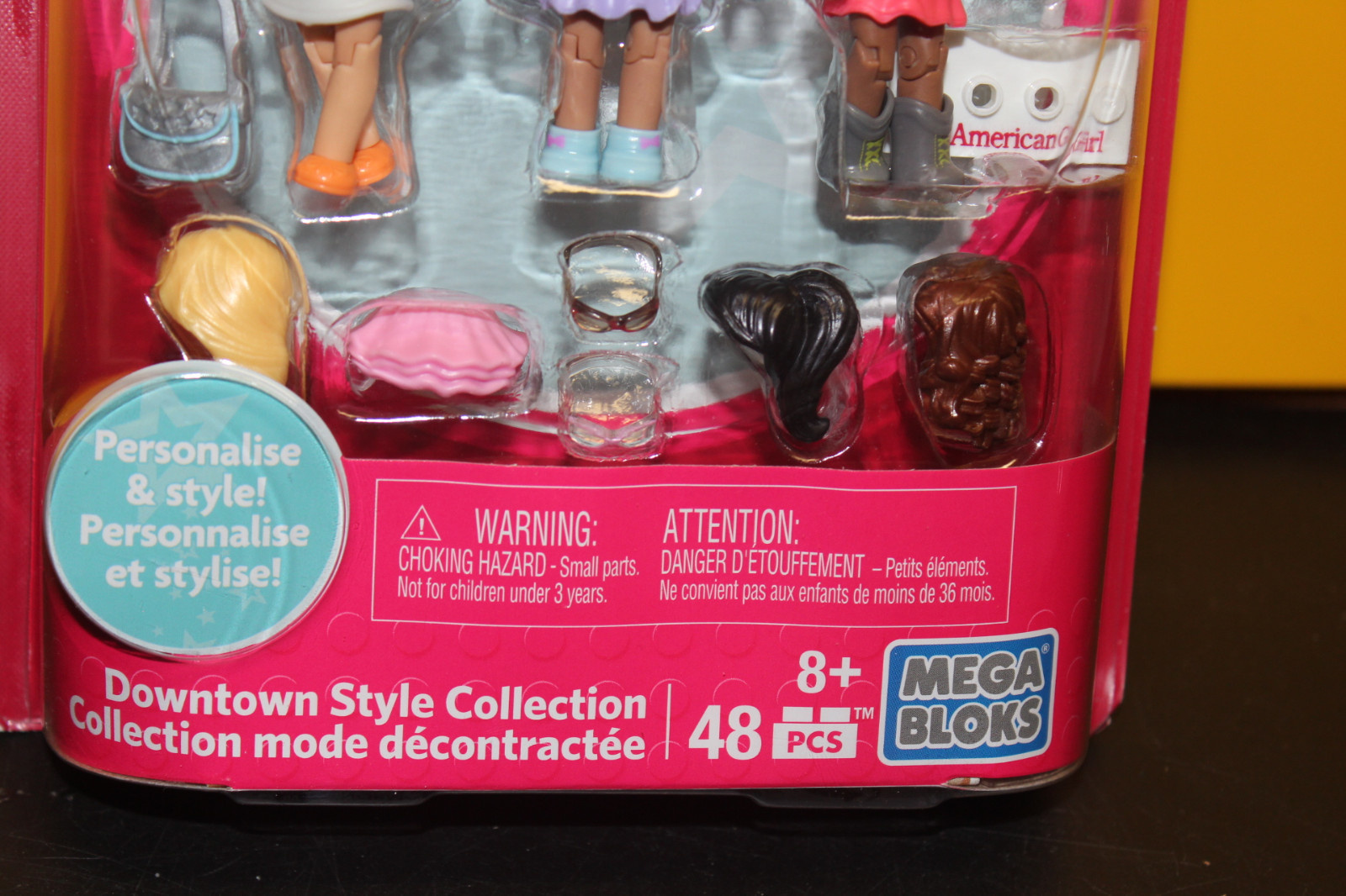 Mega Construx American Girl Figurine Downtown Style Collection - NIP NRFP