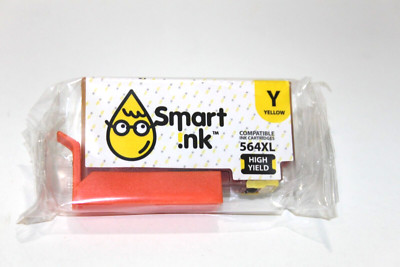 Smart Ink 564XL High Yield Yellow Compatible Ink Cartridge 564XL New Sealed