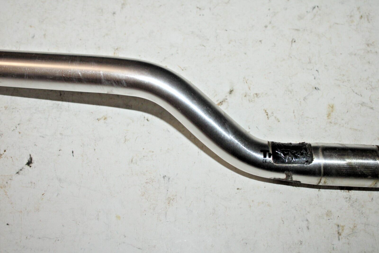 TranzX Components MTB Handlebar 25.4mm 63cm 2" Riser Bar Silver Fast USA Shipper