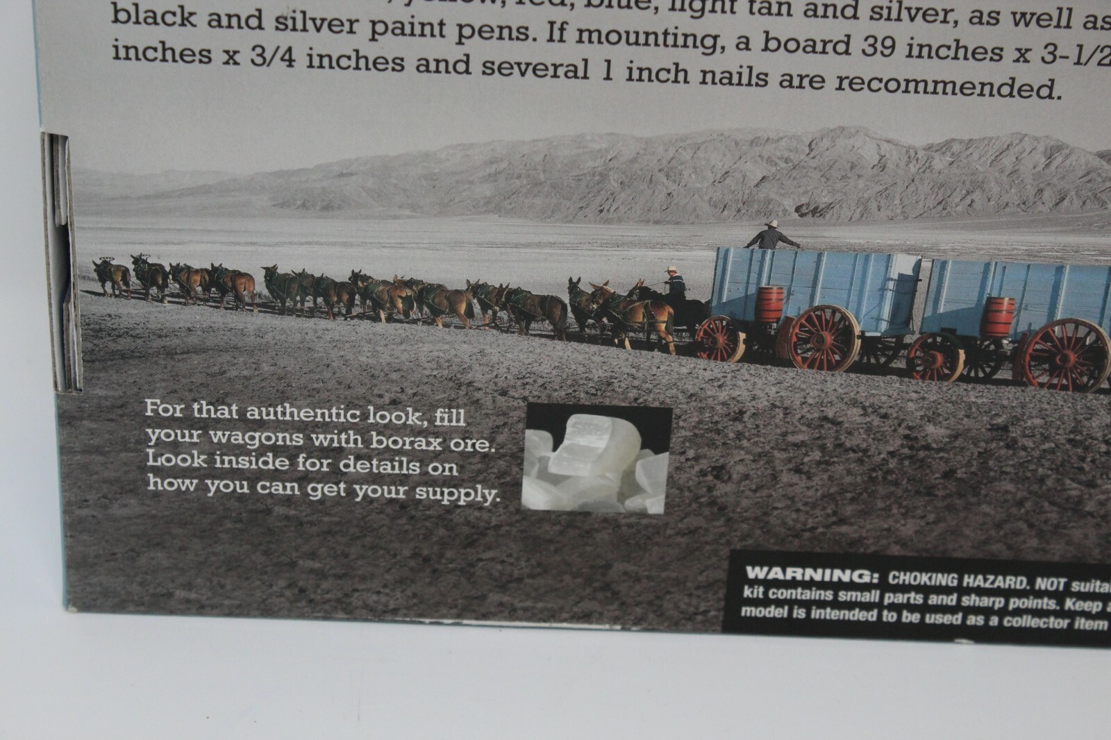 BORAX 20 MULE TEAM MODEL KIT