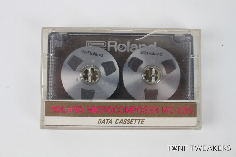 Roland MC-202 Microcomposer Data Cassette Rare Collectible