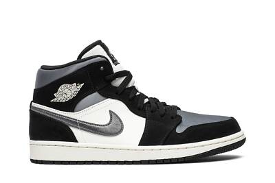 JORDAN AIR JORDAN AIR JORDAN 1 MID SE 'SATIN SMOKE GREY' 852542-011