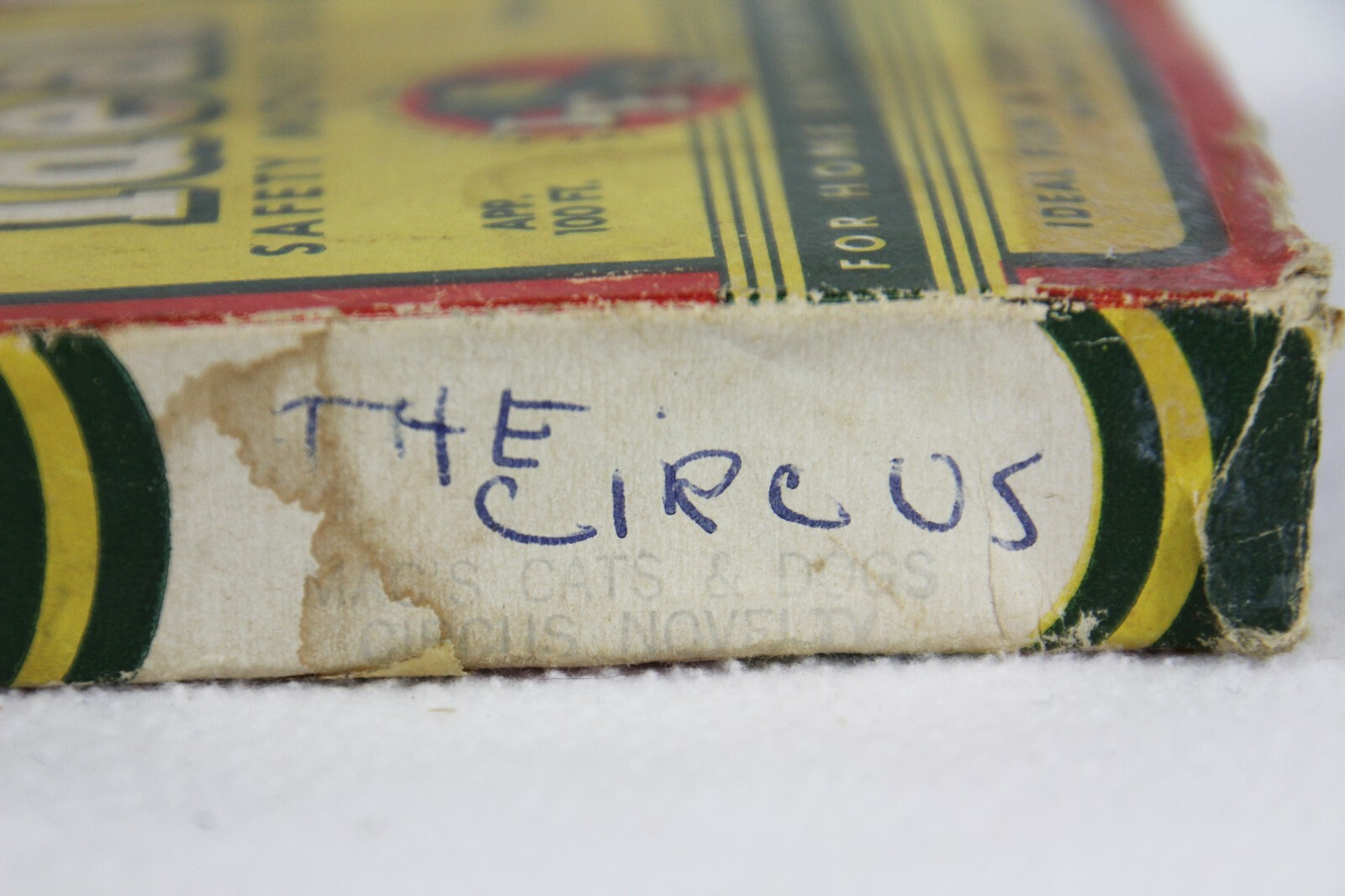 16mm Ideal Film CIRCUS Clyde Beatty Trainer & 1931 SCRAPPY Cartoon Movie Reels