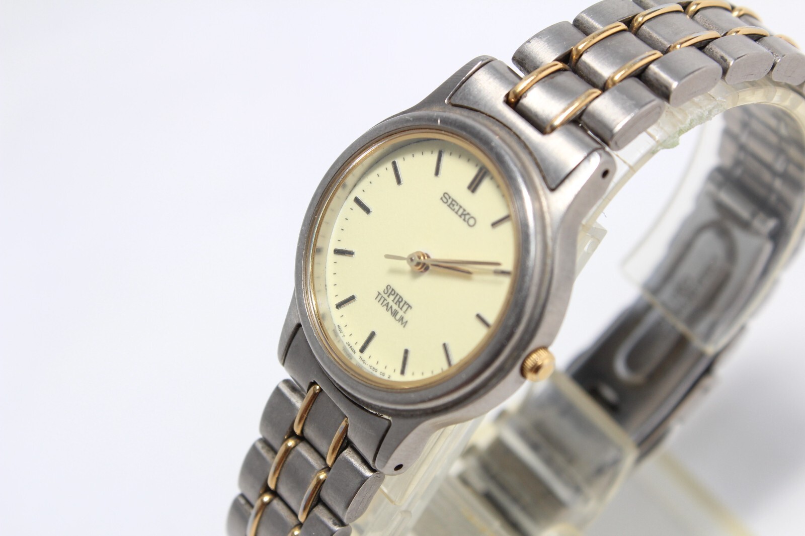 時計 SEIKO SPIRIT 7N33-5A30 TITANIUM QUARTZ SEIKO SPIRIT TITANIUM Men's Watch 7N33-5A30 ft Quartz Silver