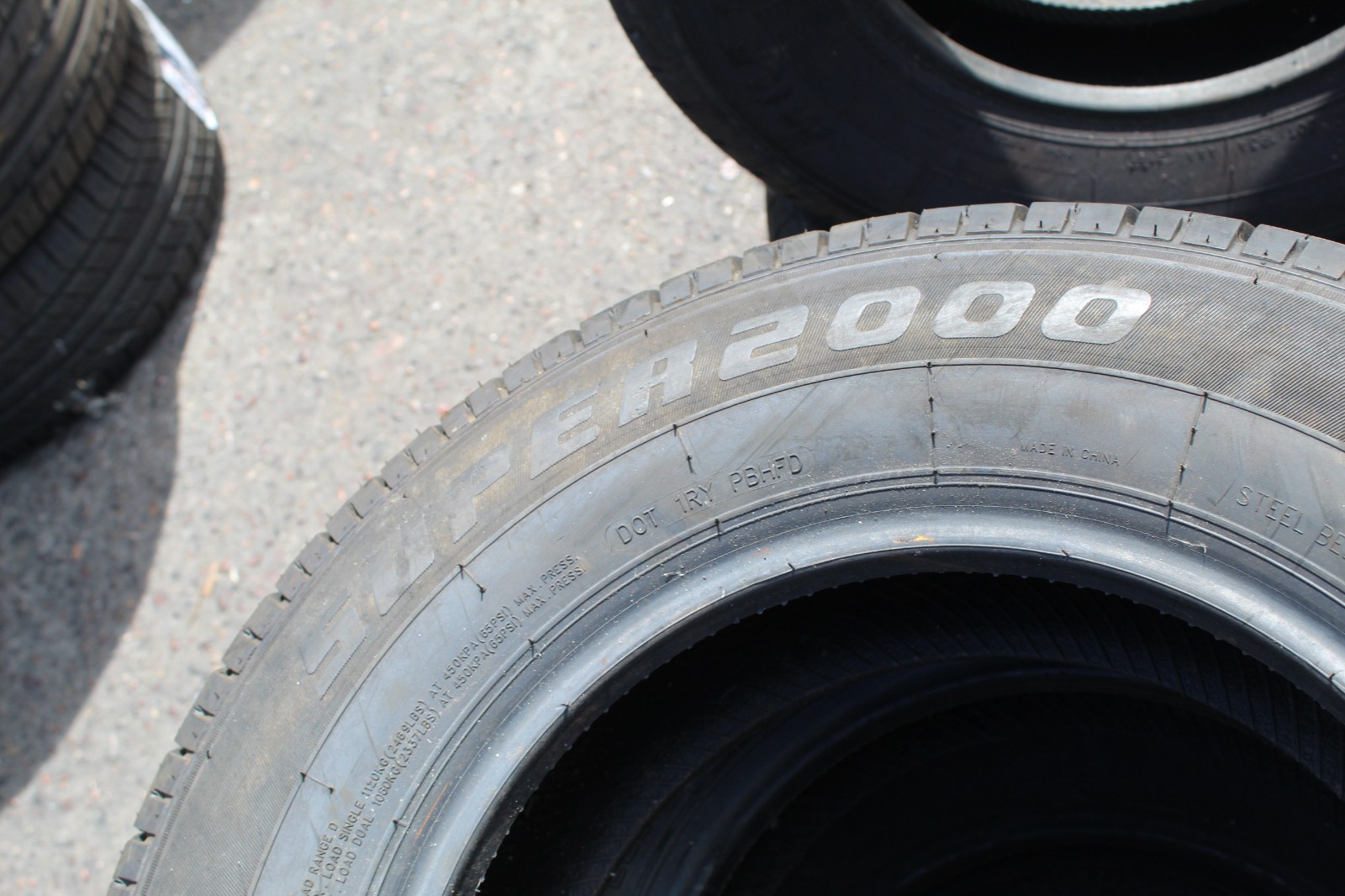 New 225 70 15C Hifly, Zuper 2000, 112/110S x1 Tyre (F1_tyres) FO YD121