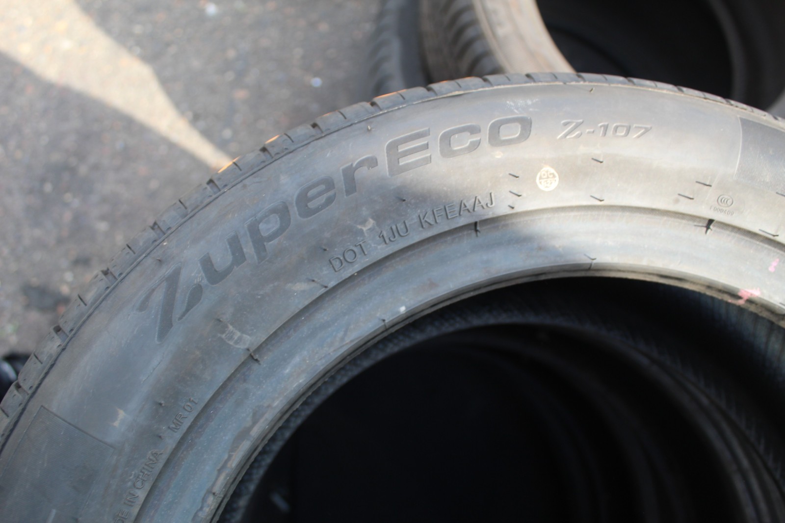 New 215 55 16 Trazano, ZuperEco Z107, 93V, x1 Single Tyre (F1_tyres) YD066