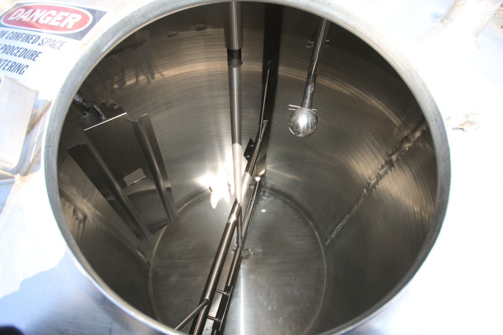 Cherry Burrell 2,200 Gal. Dome Top S/S Processor