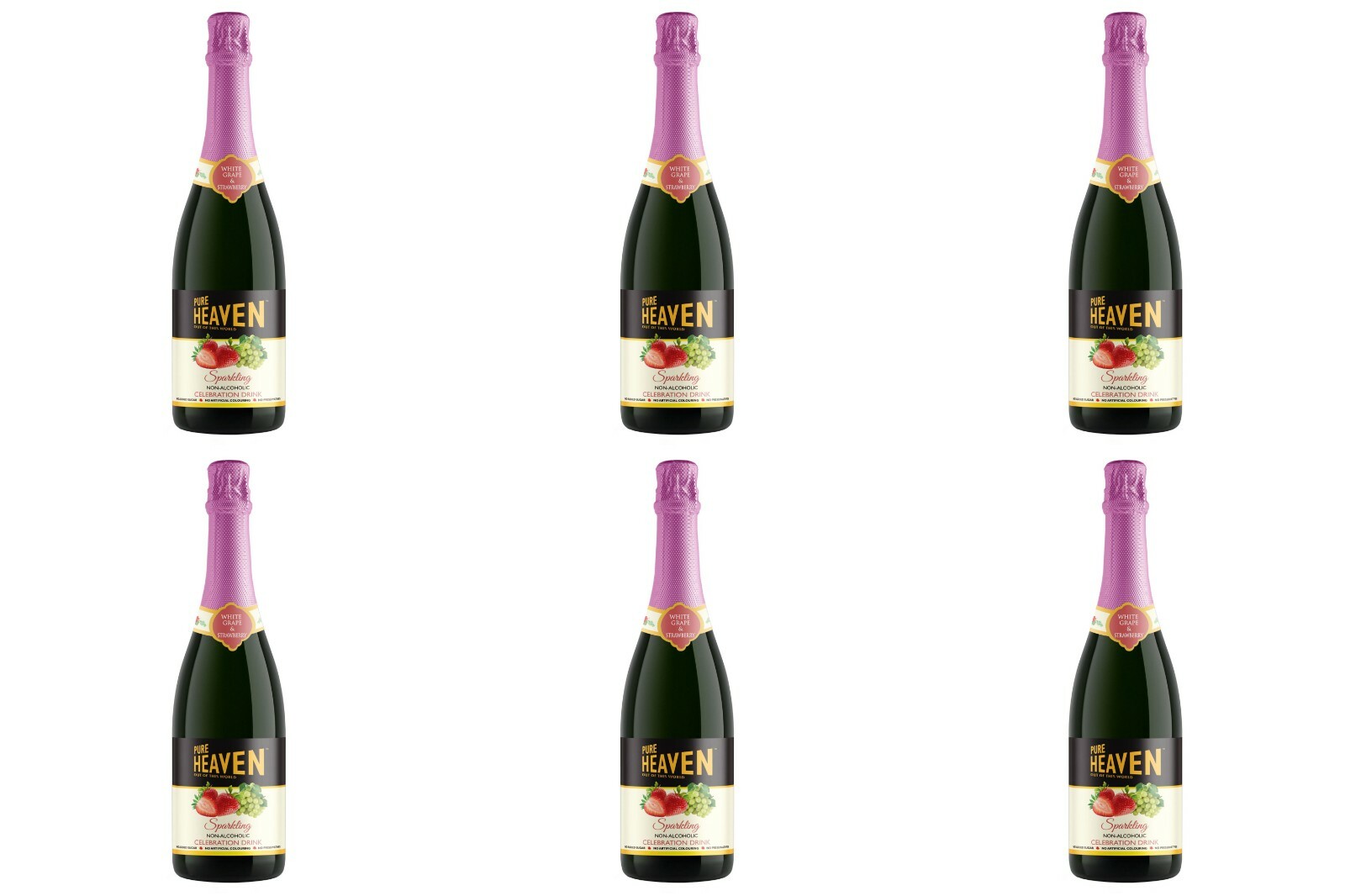 Pure Heaven Non-Alcoholic 100% Concentrate Strawberry Grape