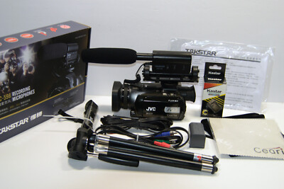 JVC Everio GZ-HD7U 3CCD 60GB Hard Disk Drive HD Camcorder Bundle Tested