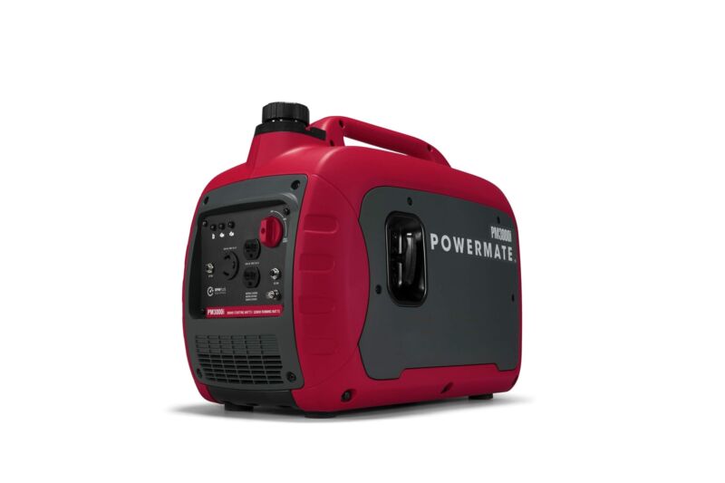 Powermate P0080601 Pm3000i 3000-watt Gas-powered Portable Inverter Generator ...