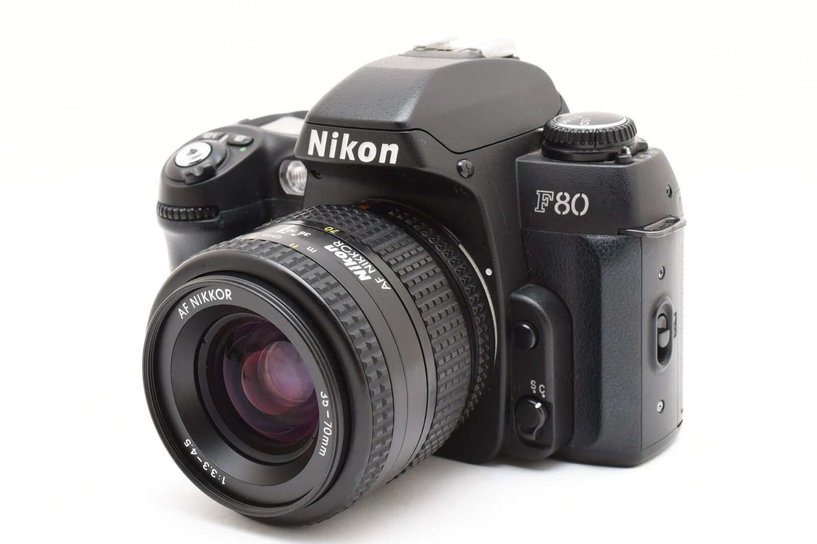 ニコン　Nikon F80 35-70mm フィルムカメラ Exc+++] Nikon F80 35mm SLR Film Camera AF 35-70mm Lens From