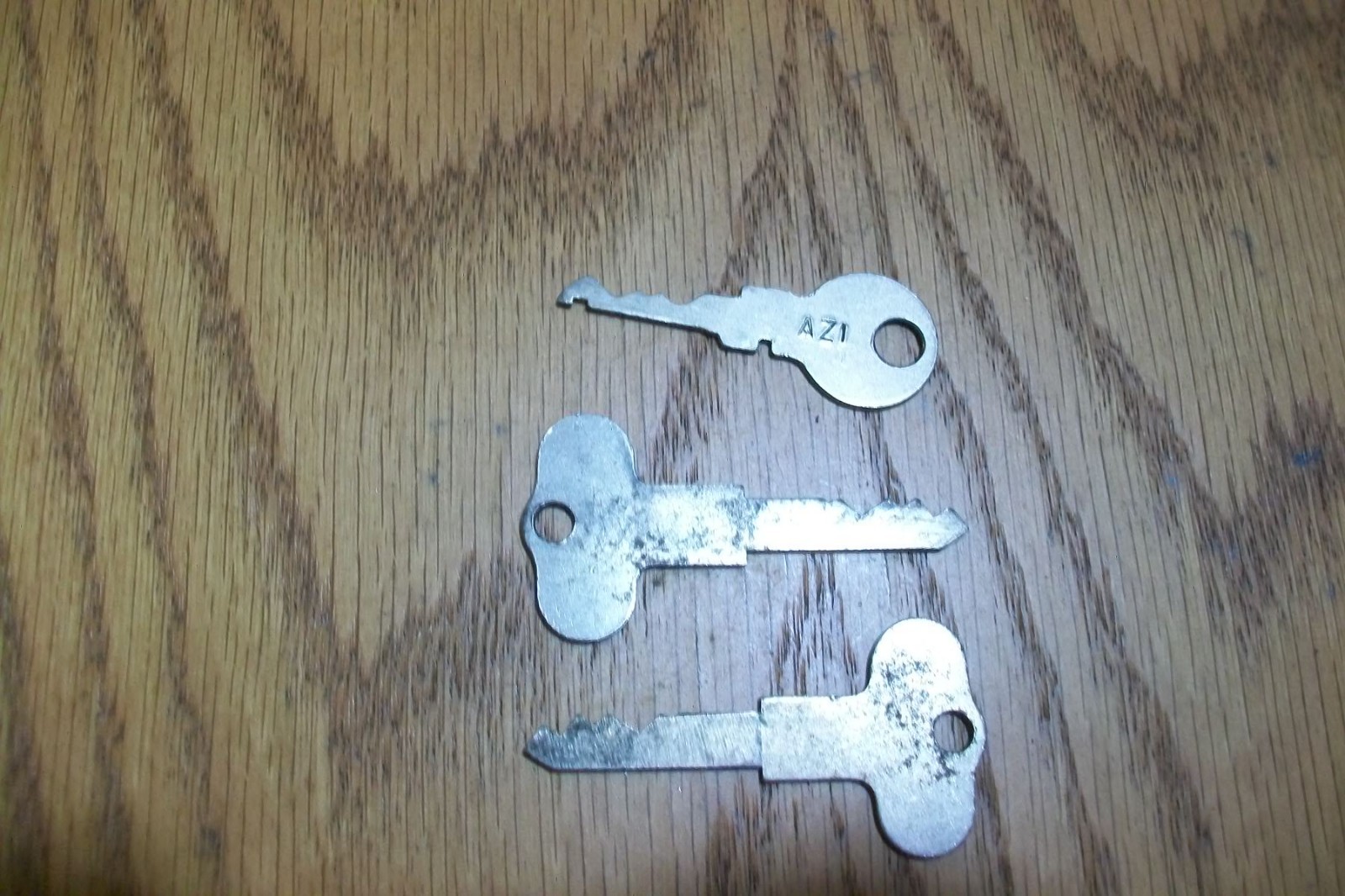 VINTAGE 3 NATIONAL CASH REGISTER AZ1 KEYS.