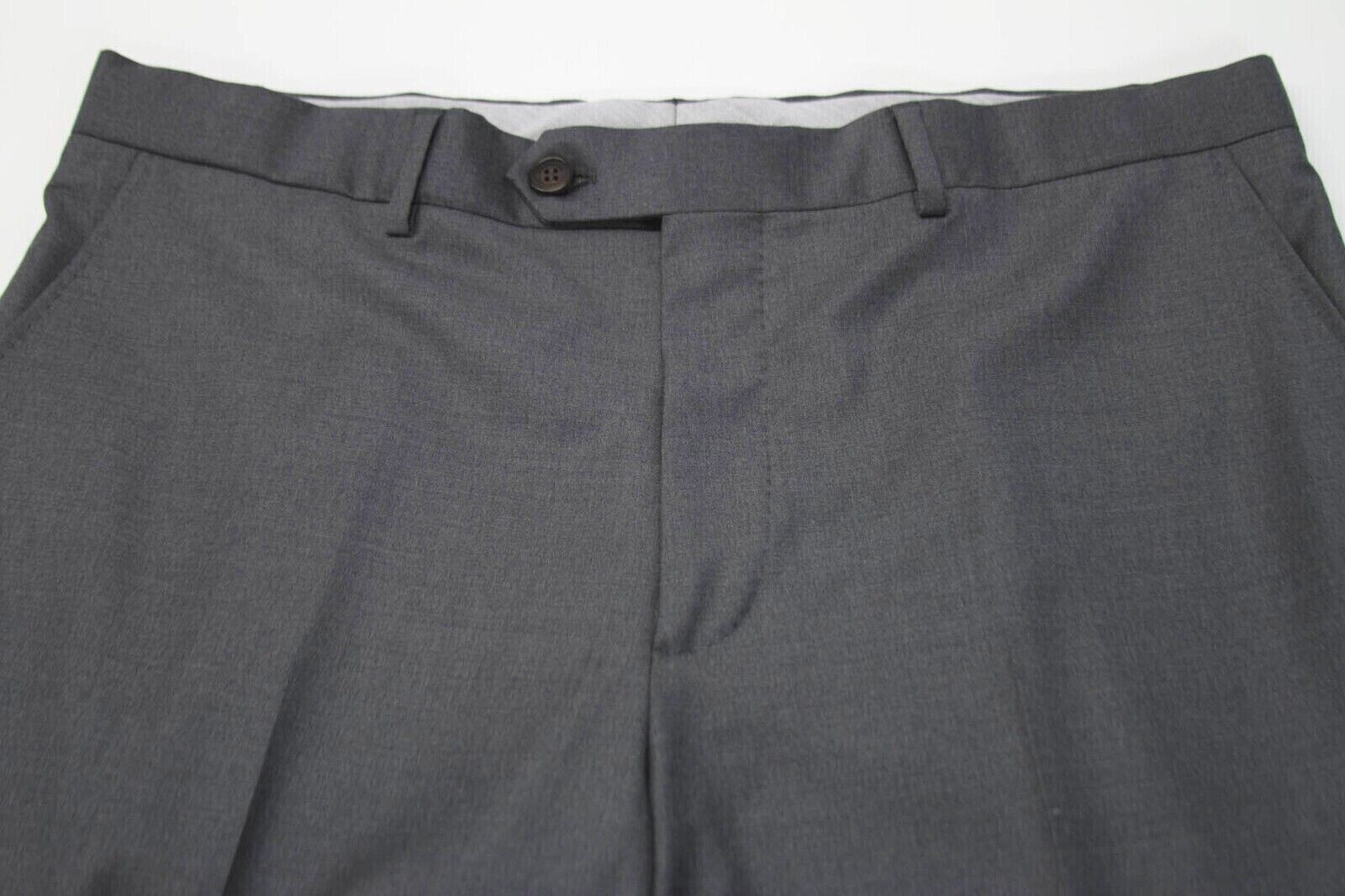 Pre-owned Brunello Cucinelli Nwt$4695  Men 100% Virgin Wool 2pc Suit With Logo Buttons A228 In Gray