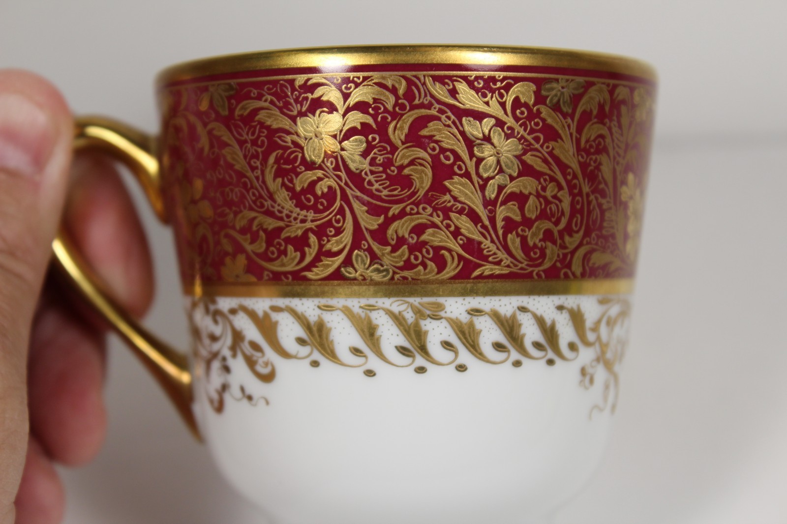 Bernardaud Limoges France Eden Footed Cup