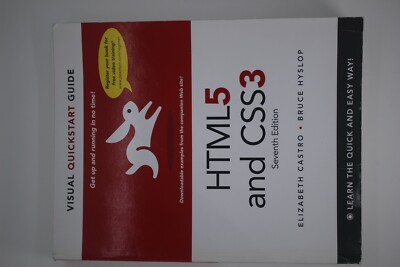 Visual QuickStart Guide Ser.: HTML and CSS : Visual QuickStart Guide by Bruce...