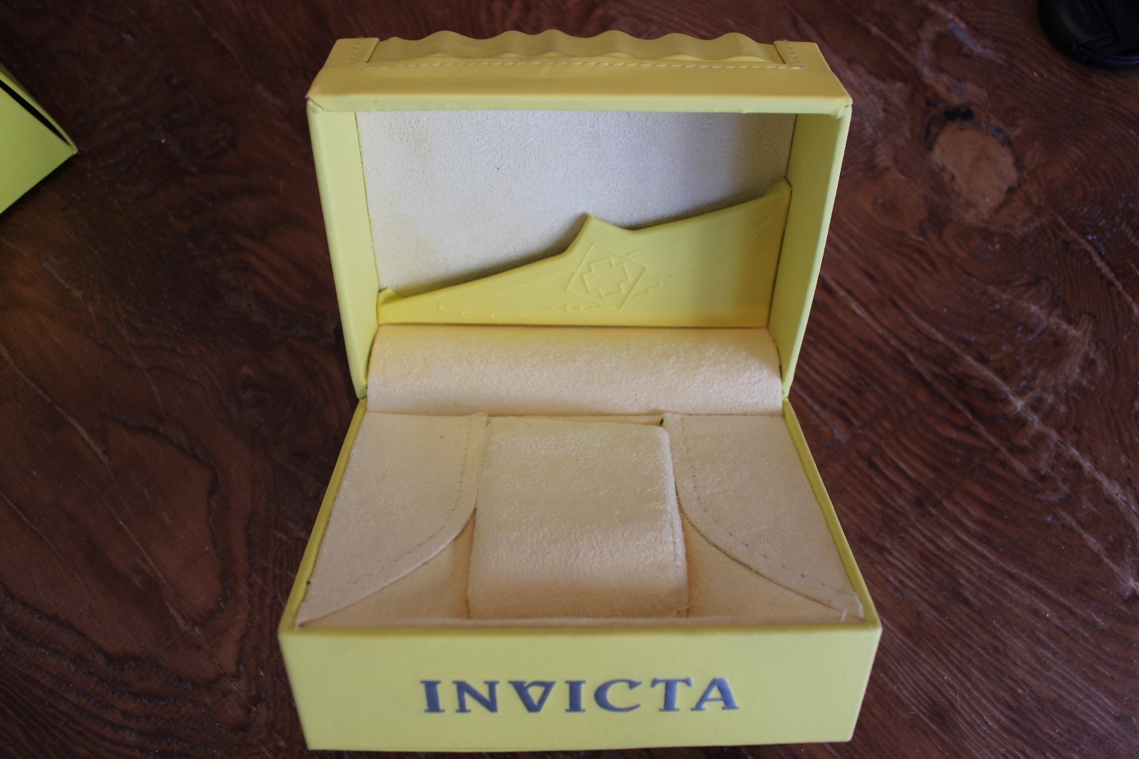Yellow Invicta Watch Presentation Box Only Ocean Ghost Professional Diver Empty