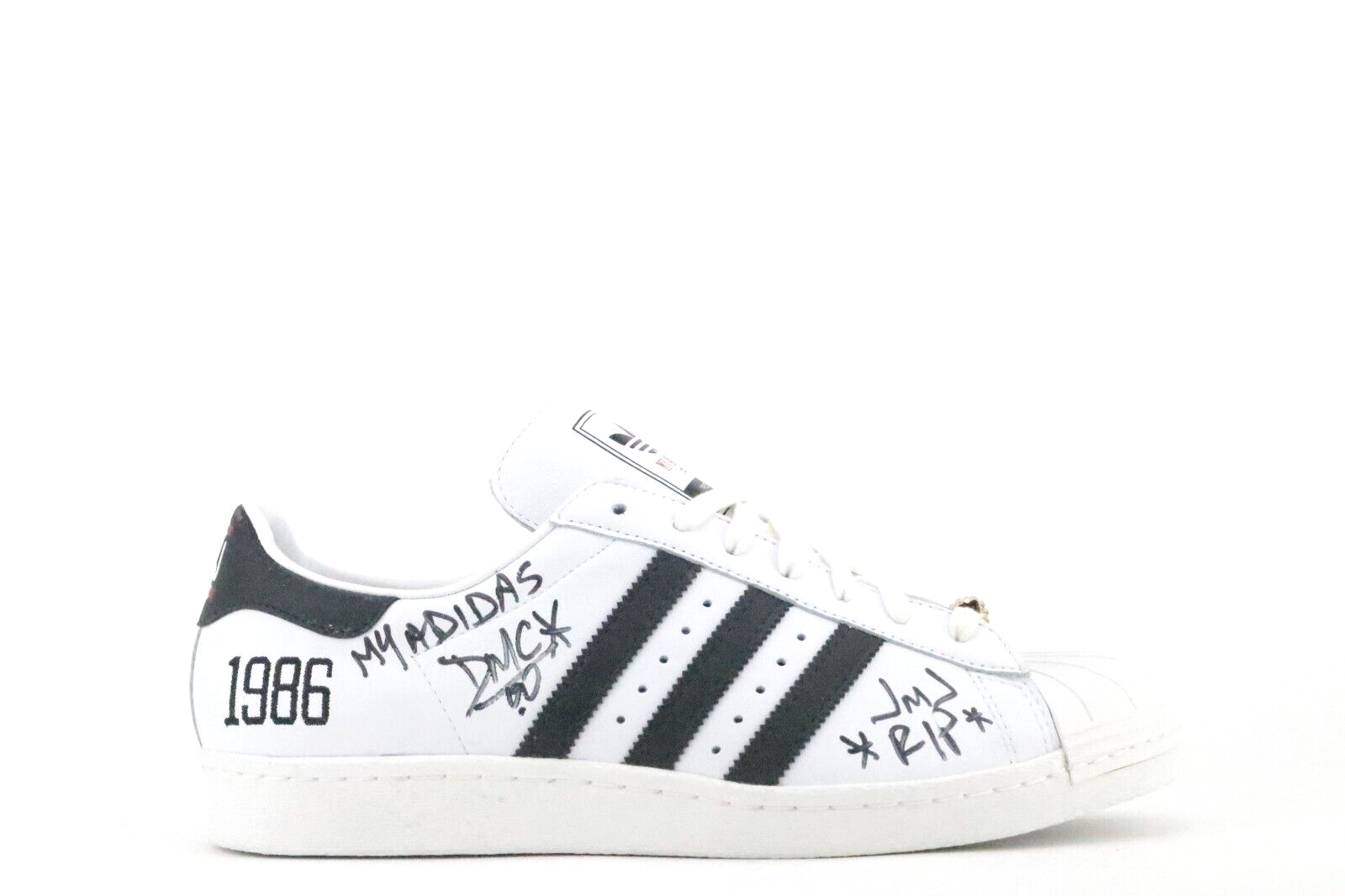 Adidas SuperStar Run DMC My Adidas Shell Toe G48910 25th 10.5 JMJ DS Signed NEW eBay