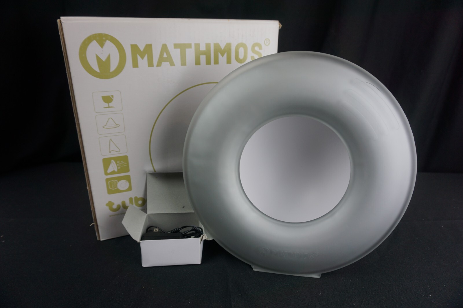 MATHMOS マスモス　チューバ Mathmos Tuba Light Sound Colour Changing Light Silver