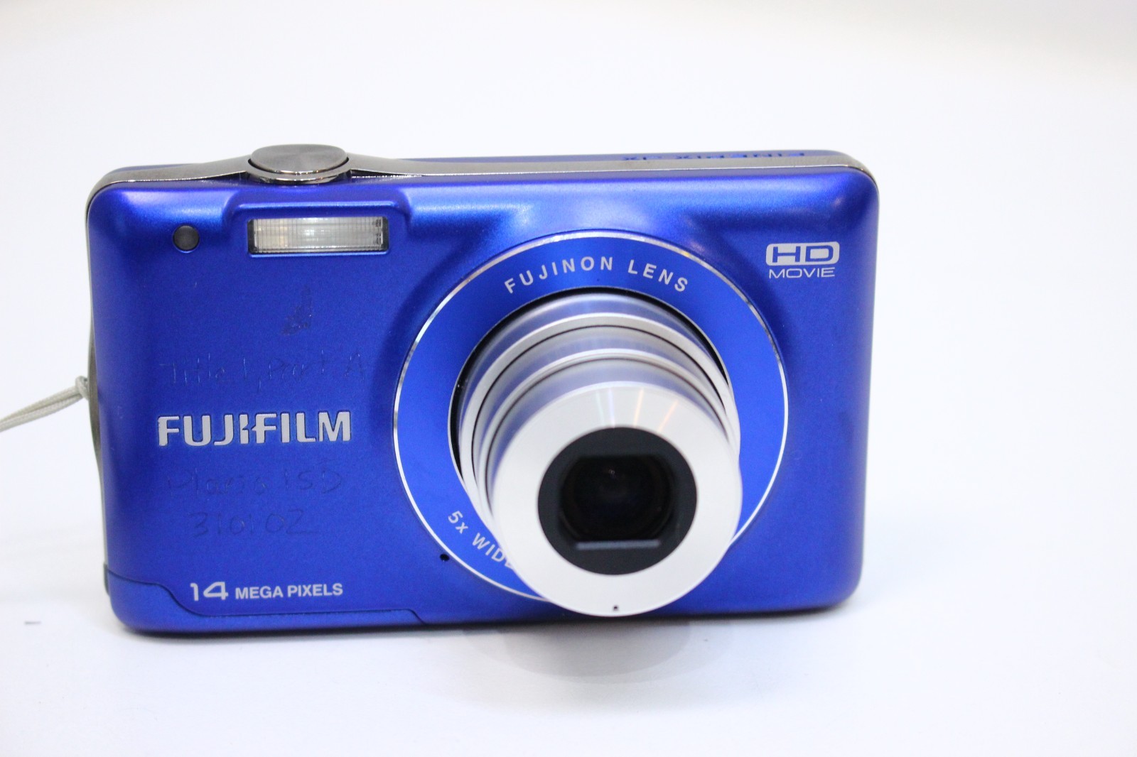 FUJIFILM FINEPIX JX500 動作確認済み♪ Fujifilm FinePix JX500 14.0MP Blue with Battery & SD, Tested