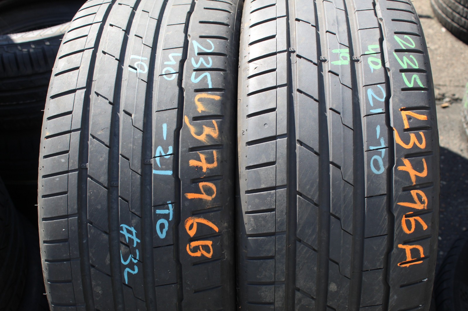 235 40 19 Hankook, Ventus S1 Evo 3, 96W, x2 A Pair 6.0mm (F1_tyres) L3796