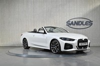 2021 BMW 4 Series 2.0 430i M Sport Auto Euro 6 (s/s) 2dr CONVERTIBLE Petrol Auto