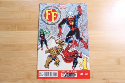 FF Fantastic Faux Four #1 Marvel Now! Direct Edition Join The Revolution - 2013