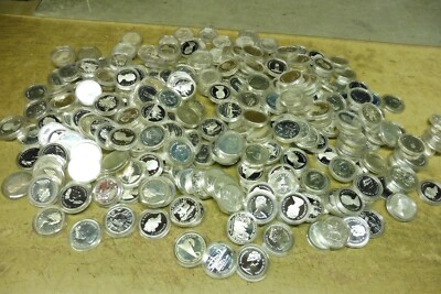 Anlegerposten , 10 x 1 $ Silber PP/PL , Kanada , 233 gramm Silber , Investment 