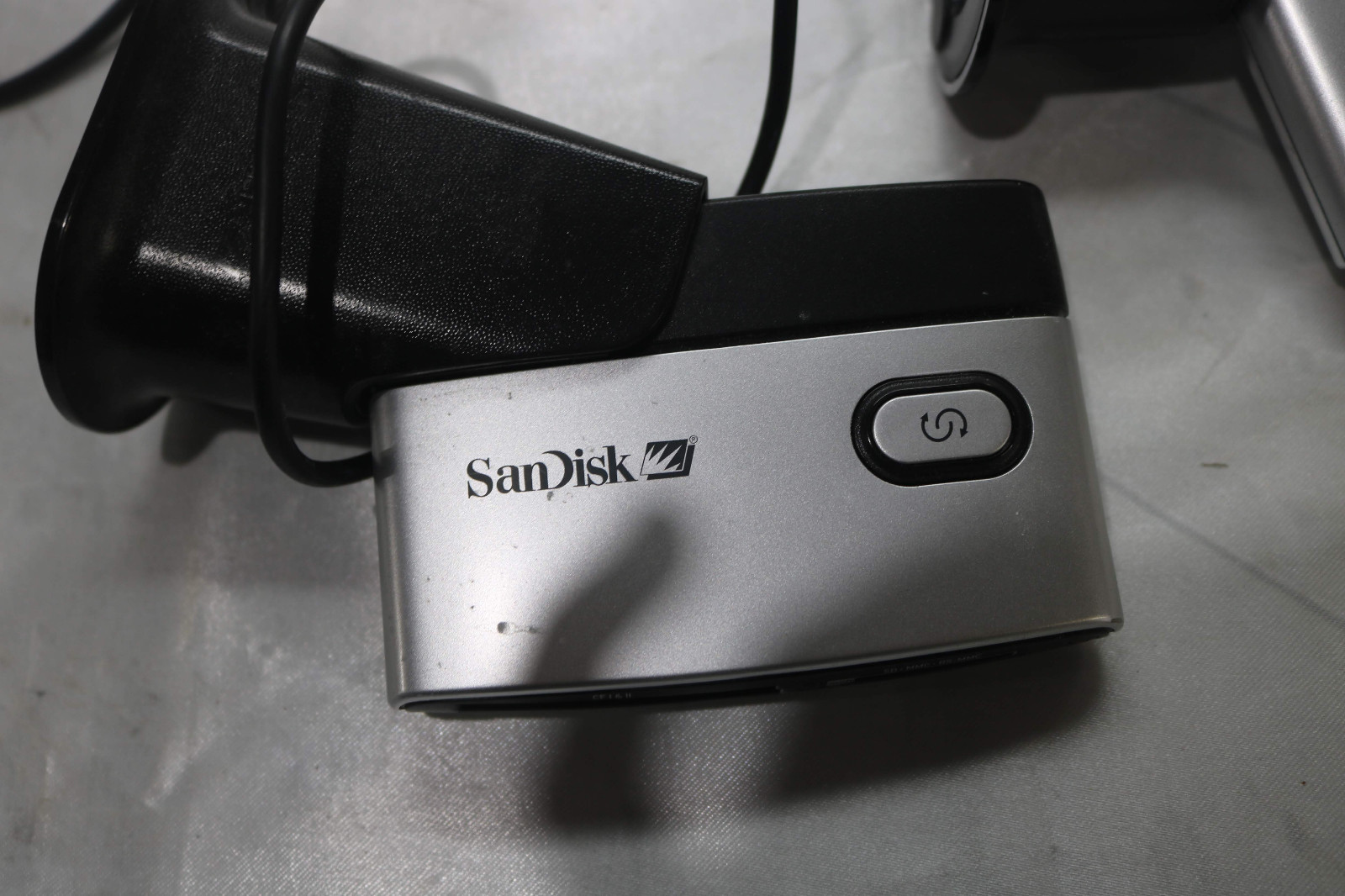 Lot of 2 SanDisk ImageMate 12-in-1 SDDR-89 Memory Card Reader w/ Mini USB Stand