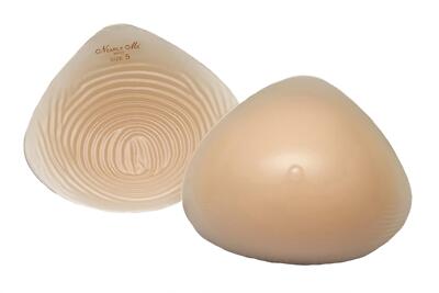 So Soft Semi-Full Triangle Silicone Mastectomy Breast Form #370 - Sold as Eaches