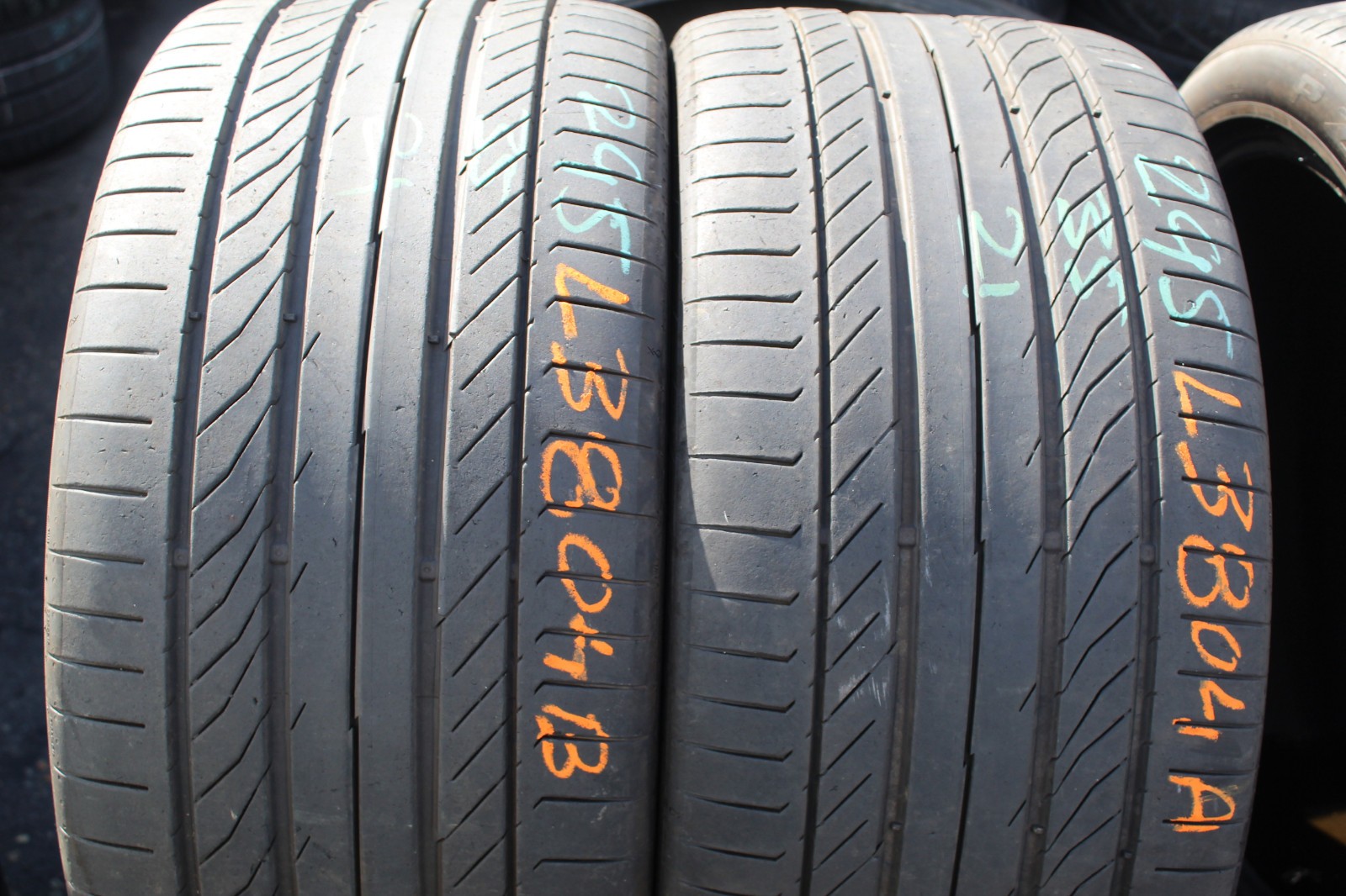 295 35 21 Continental, CSC 5P, 103Y, x2 A Pair 6.4mm (F1_tyres) L3804