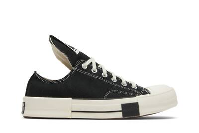 Pre-owned Converse Rick Owens X Drkshdw Drkstar Chuck 70 Low 'black' 172347c In Black/egret