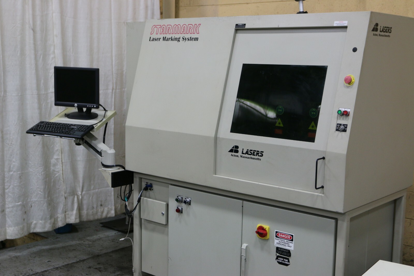 STARMARK LASER 2 HEAD MARKING MACHINE:  YODER #69631