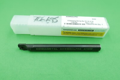 Kennametal A06MSCLPR2 Indexable Coolant Thru Steel Boring Bar Modified Length