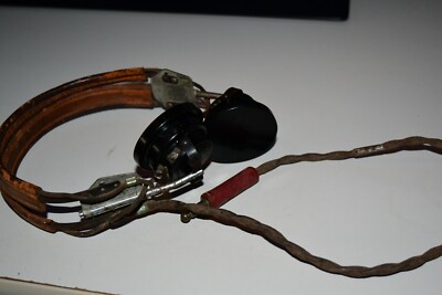 WESTERN ELECTRIC HEADPHONES ANB-H-1 AS IS FOR RESTORATION 2G