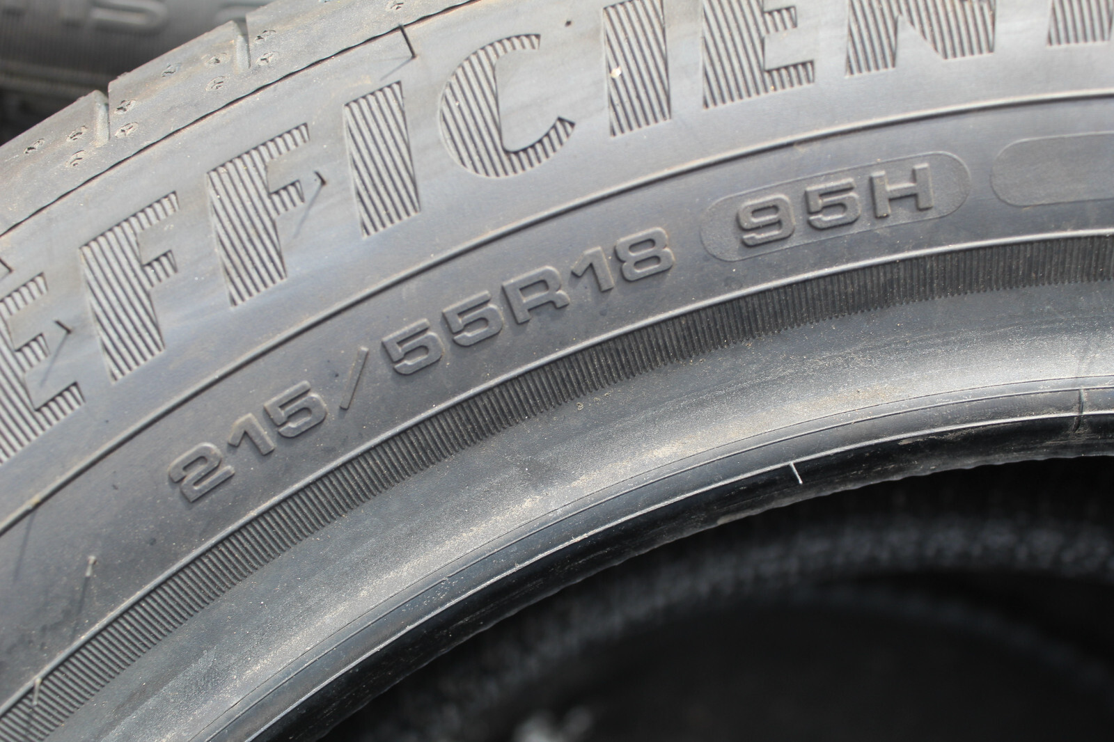 New 215 55 18 Goodyear, Efficient Grip, 95H, x1 Single Tyre (F1_tyres) L3438