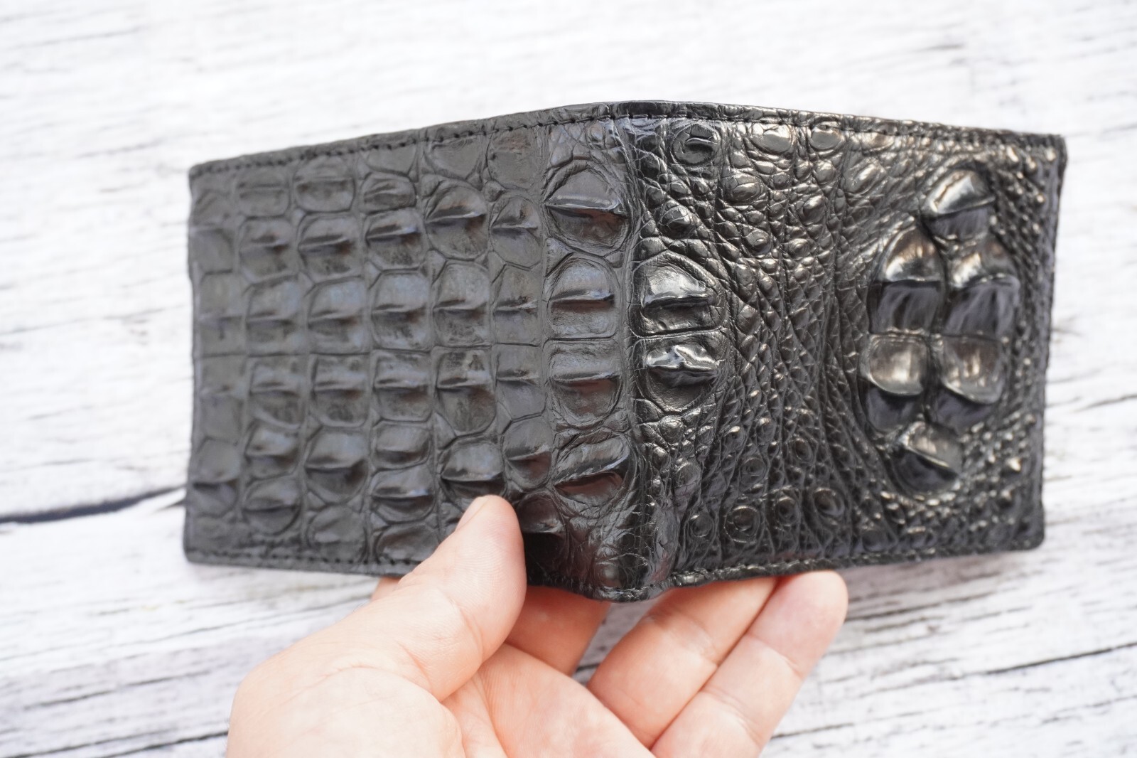 新品未使用 quattro gatti crocodile wallet $_57.JPG?set_id=880000500F