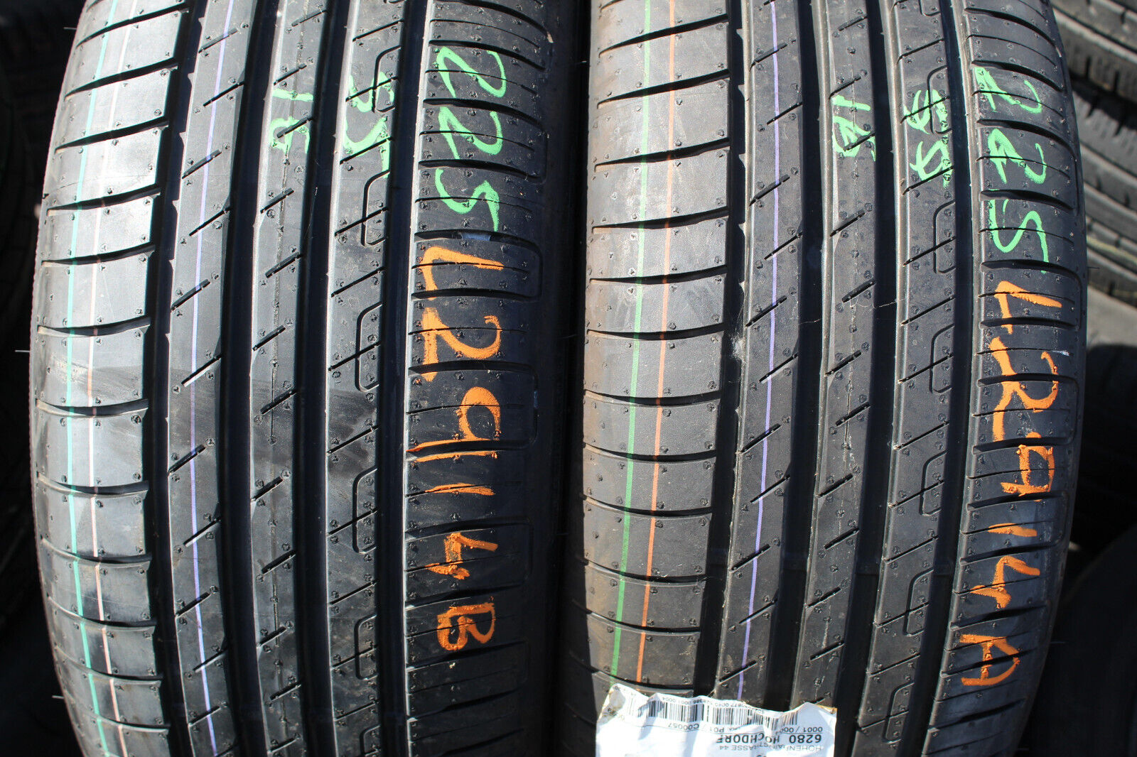New 225 55 16 Goodyear, Efficient Grip P., 95W, x2 A Pair (F1_tyres) L2914