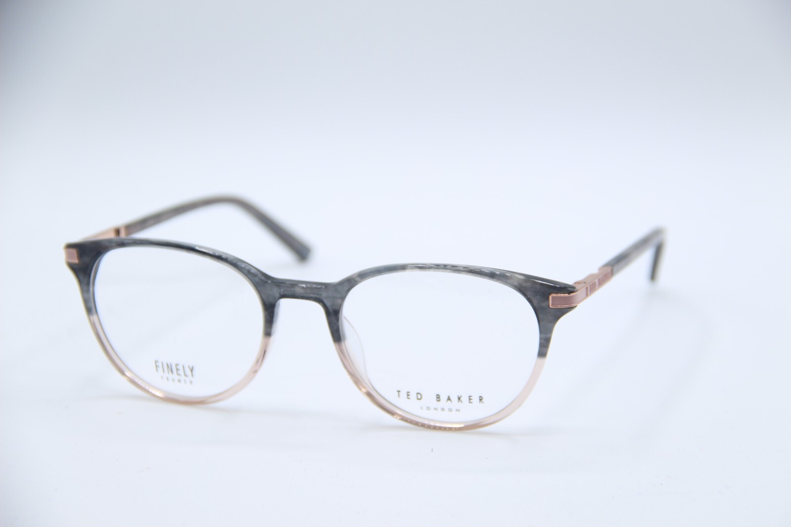 NEW TED BAKER TFW006 GRY GREY GLITTER FADE AUTHENTIC FRAMES