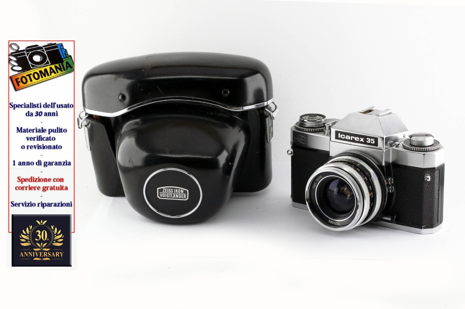 Zeiss Ikon Icarex 35 With Zeiss Skoparex 35 F 3.4 Mint With Zeiss Ikon Icarex 35 With Zeiss Skoparex 35 F 3.4 Mint With