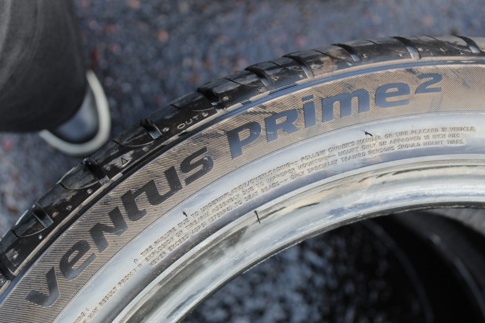 New 235 45 18 Hankook, Ventus Prime 2, 94V, x1 Tyre (F1_tyres) L3772