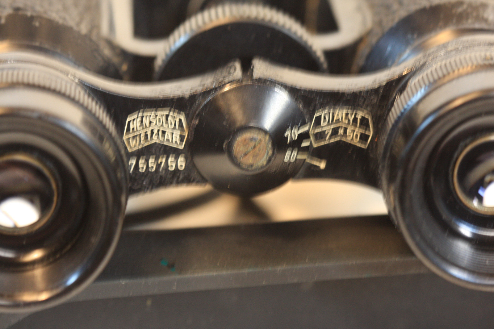 ZEISS  (hensoldt)  7 x 50    binoculars  super  view out   ..schott leaded glass