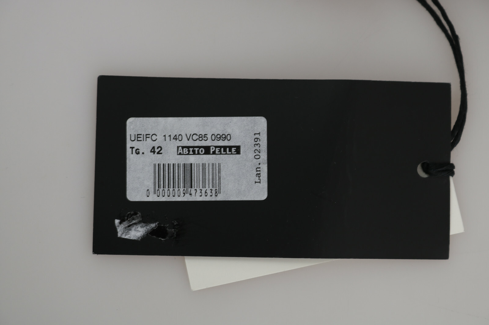 

JOHN RICHMOND Платье Черное кожаное мини-платье с заклепками IT42 / US8 /  Рекомендуемая розничная цена 4600 долларов США, Черный