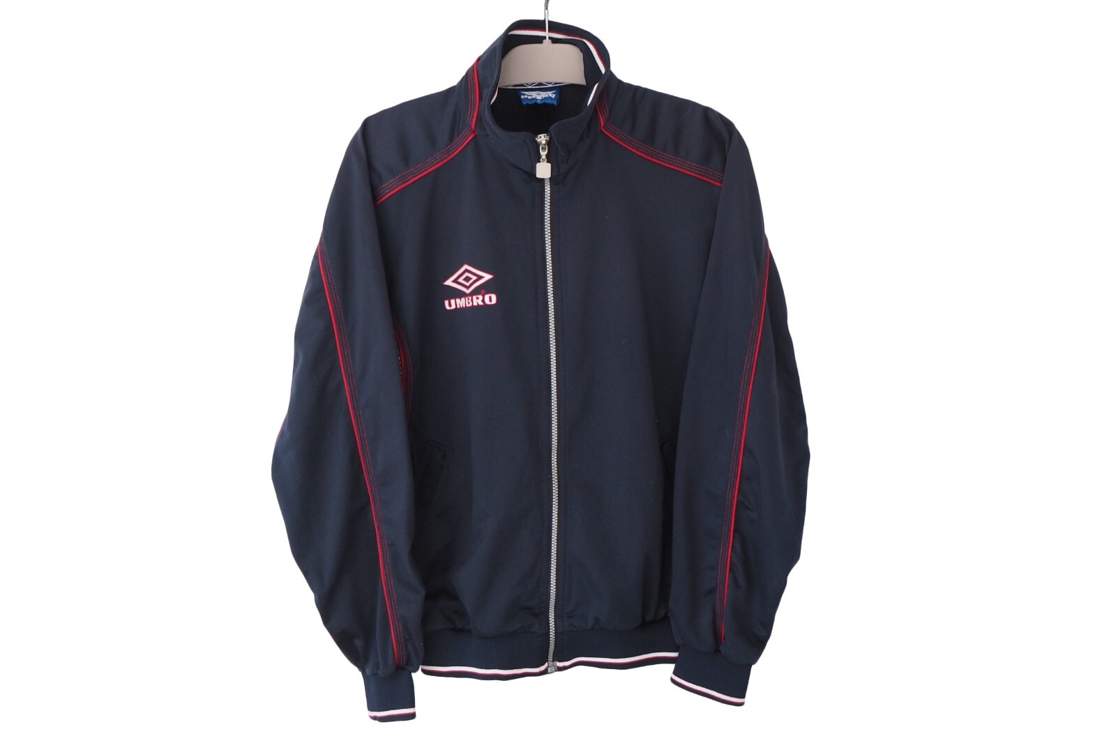 Vintage UMBRO Track Jacket Full Zip 90s blue Size M sport Vintage UMBRO Track Jacket Full Zip 90s blue Size M sport