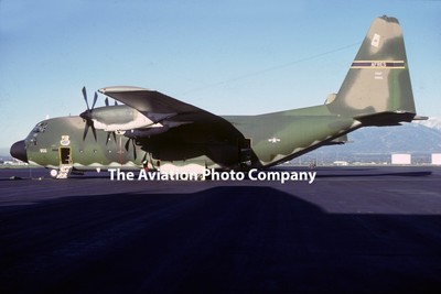 US Air Force 463 TAW Lockheed C-130B Hercules 61-0956 (1980) Photograph