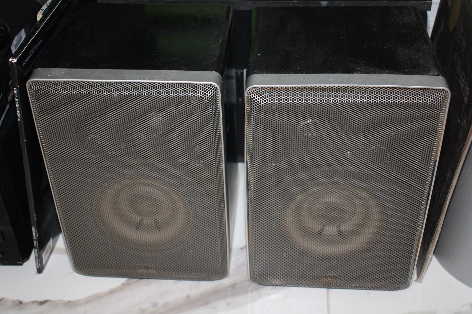 RARE Aiwa SC-E22 Diecast Speaker Bookshell Speakers