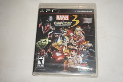 Marvel Vs Capcom 3 (Sony Playstation 3 ps3) NEW Factory Sealed