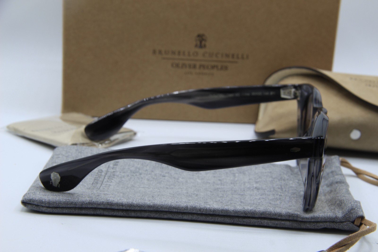 Pre-owned Oliver Peoples Ov 5473su 166132 Nino Grey Authentic Frames Sunglasses 50-22 In Gray