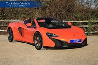 2018 McLaren 650S 3.8T V8 Spider SSG Euro 6 2dr CONVERTIBLE Petrol Automatic