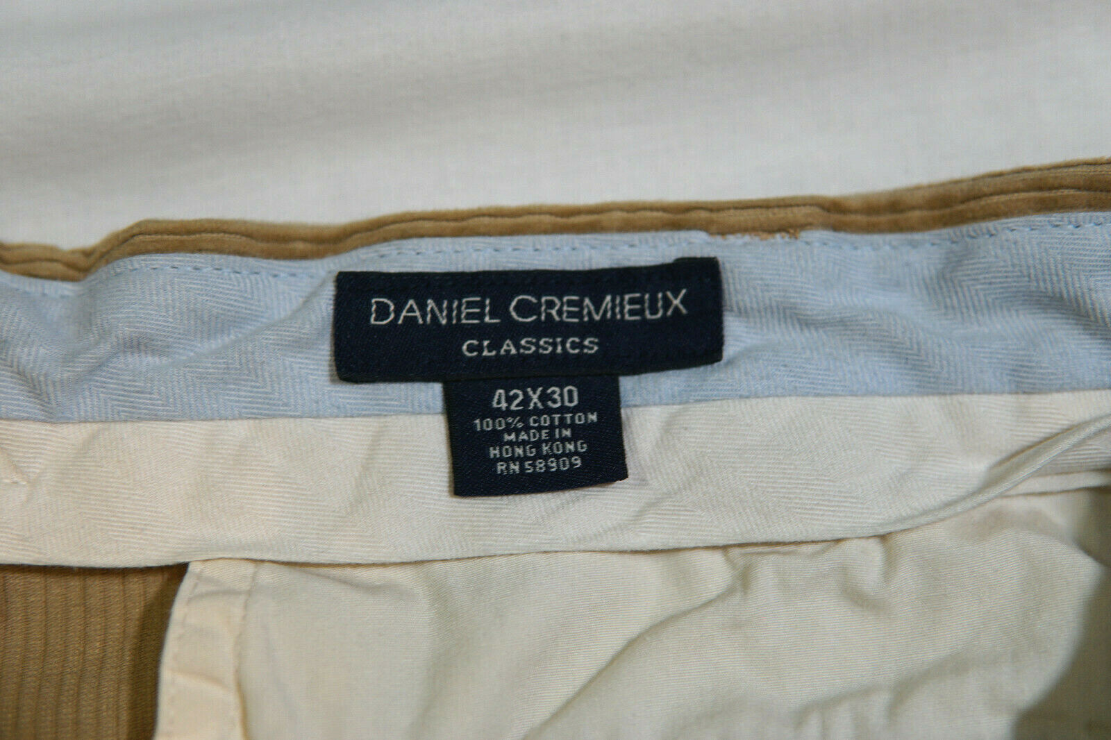 Брюки Daniel Cremieux 42x30 Mens Brown 